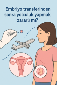 Embriyo transferinden sonra yolculuk yapmak zararlı mı?