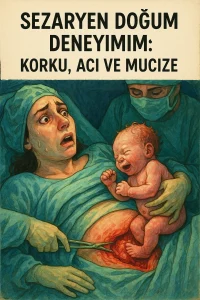Sezaryen Doğum Deneyimim: Korku, Acı ve Mucize